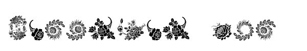Floreale Two font preview